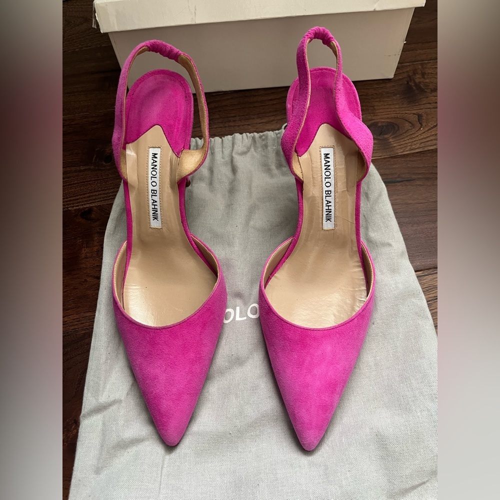 Manolo Blahnik Slingback Heels